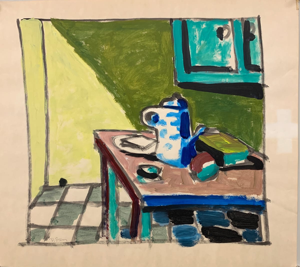 "Mouse Hole Kitchen Still Life" by Donald  Stacy 