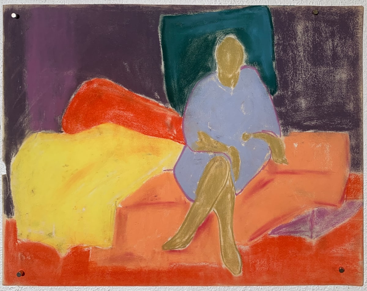 "Pastel Legs Crossed" by Donald  Stacy, Image 1.
