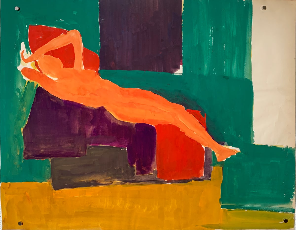 "Laying Back on Purple" by Donald  Stacy, Image 5.