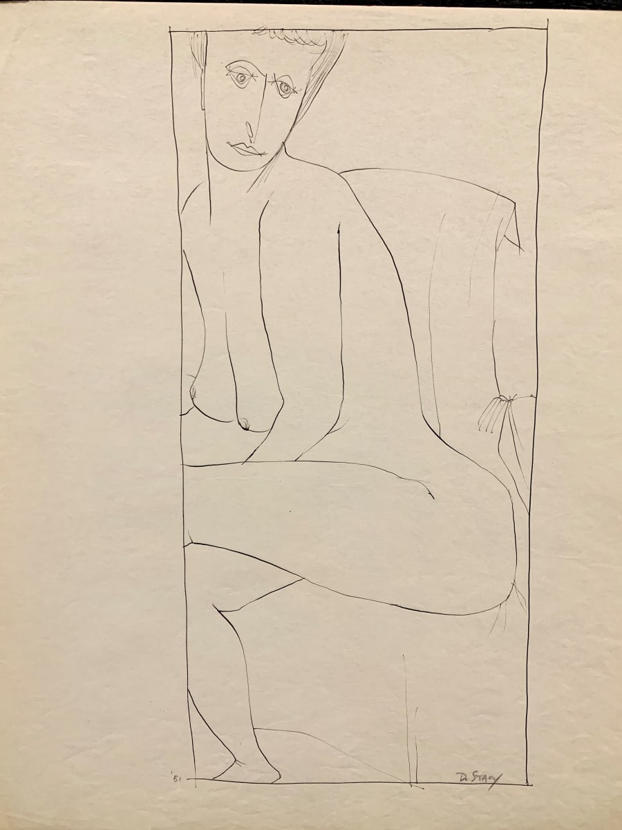 "Looking Over Shoulder" by Donald  Stacy, Image 5.