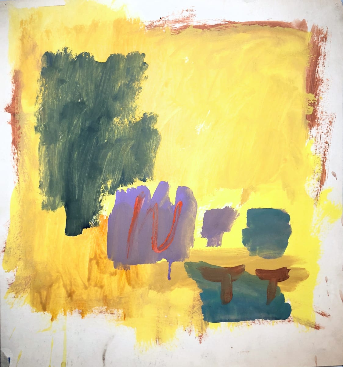 Abstract with Squares by Edith  Isaac-Rose 