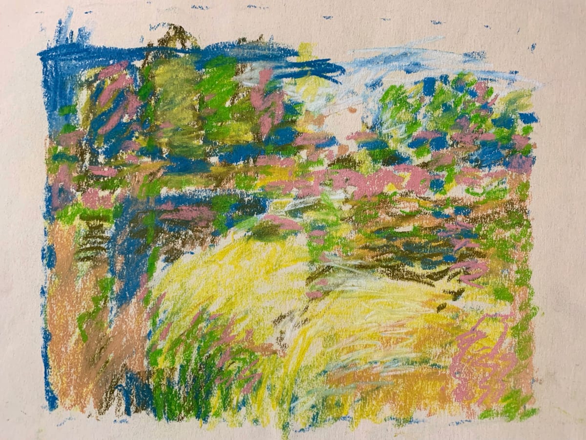 "Pastel Landscape Cubed" by Edith  Isaac-Rose, Image 1.
