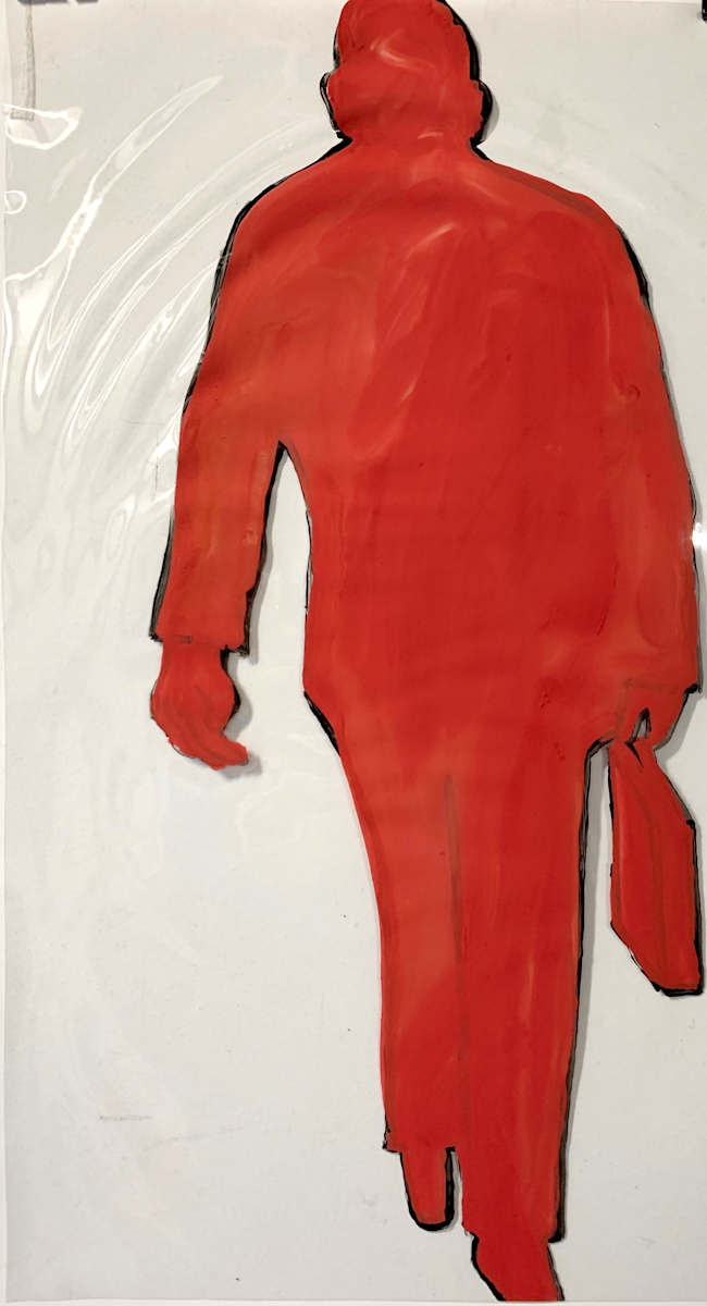 "Red Man" by Edith  Isaac-Rose, Image 1.