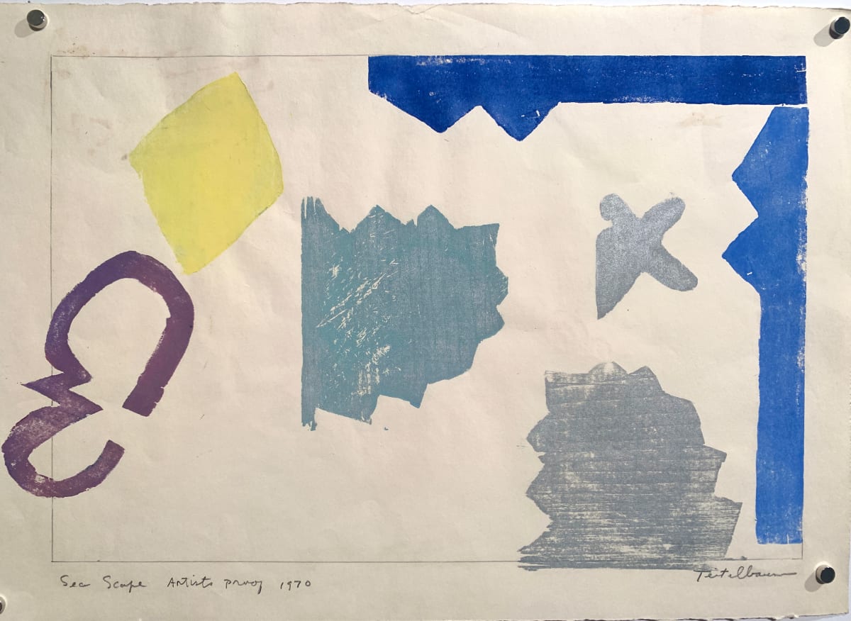 "Seascape" by Edith  Isaac-Rose 