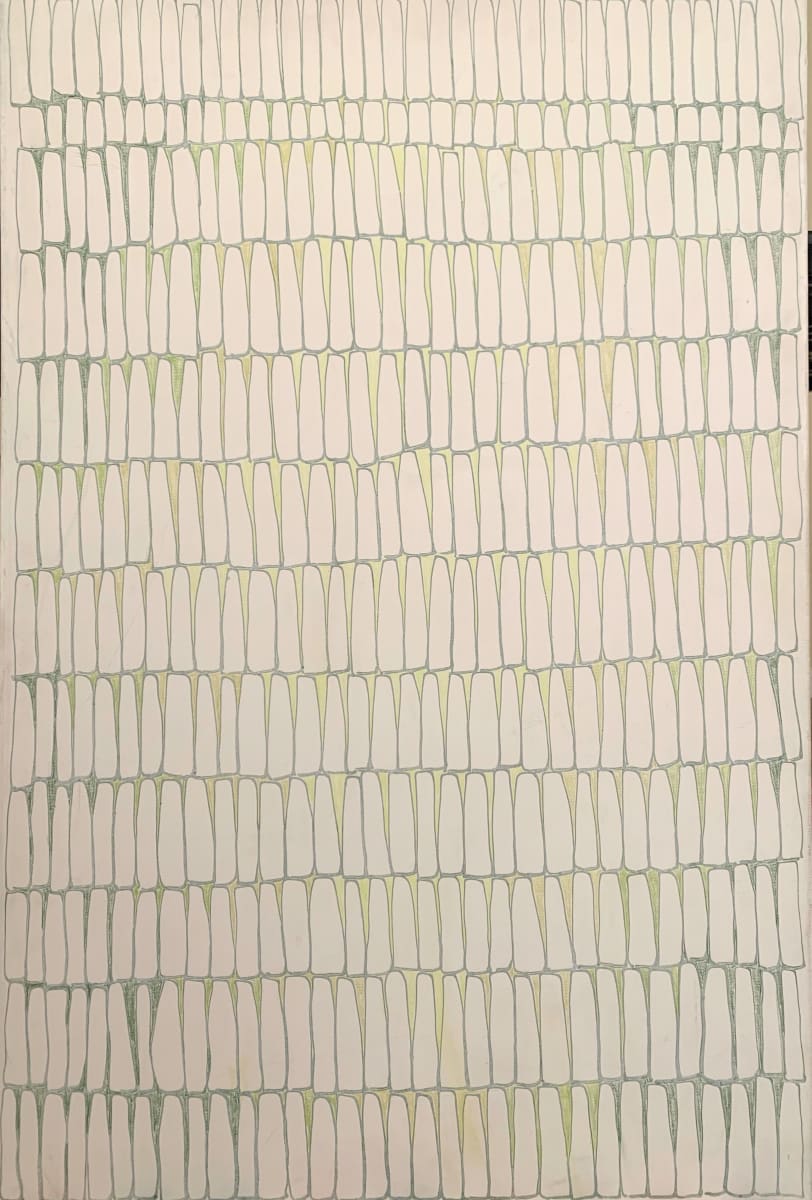 Oblong Abstract in Neon by Edith  Isaac-Rose, Image 2.