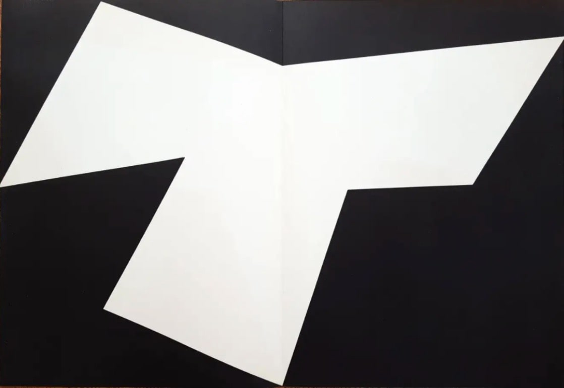 "Derrière Le Miroir No. 110 " by Ellsworth Kelly, Image 5.
