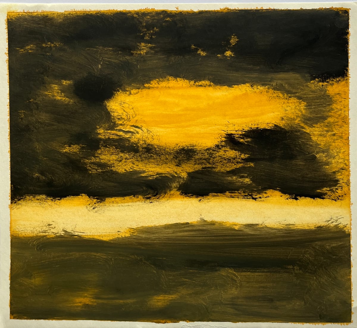 "Yellow Horizon" by Elaine Kaufman Feiner 