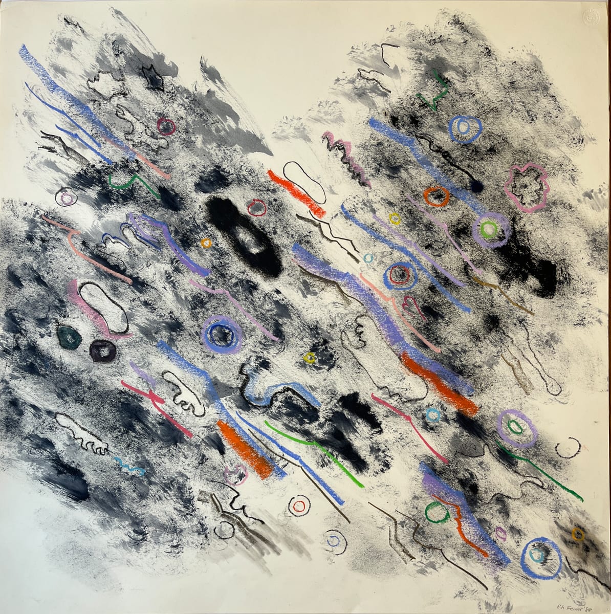 "Night Glow I" by Elaine Kaufman Feiner 