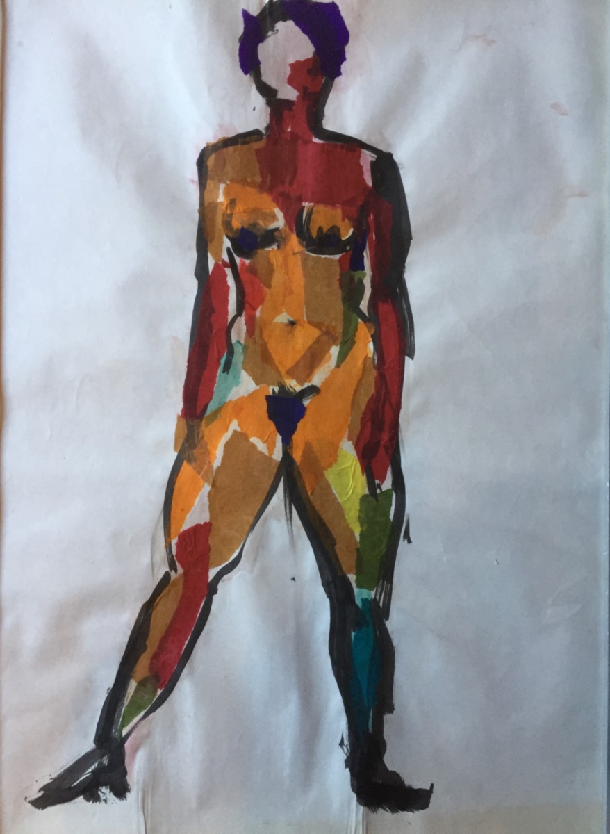 Collage #2 by Estelle Levin Siegelaub 