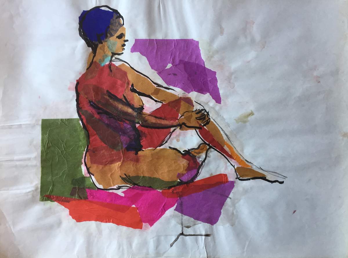 Collage #1 by Estelle Levin Siegelaub, Image 1.