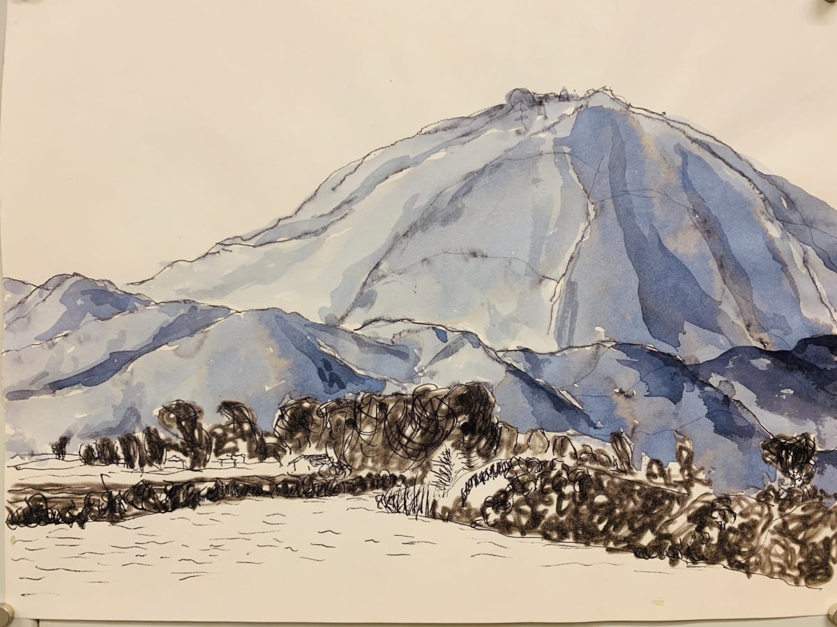 Black Peak Mountain by Frank J Bette 