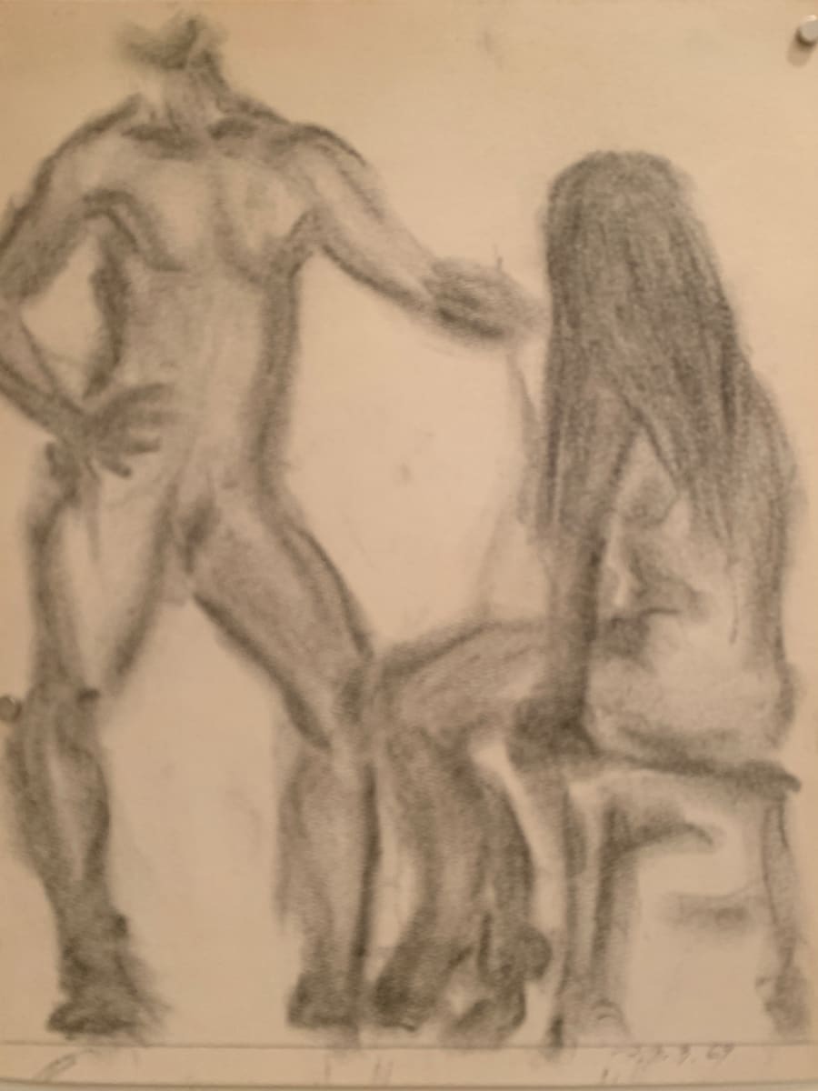 Male and Female Nudes by Frank J Bette 