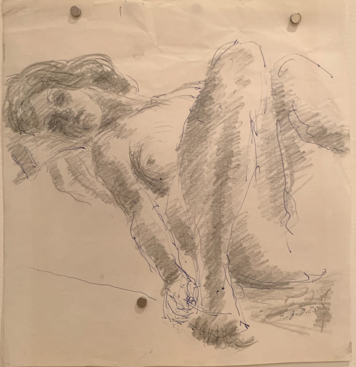 Hand on Foot by Frank J Bette 