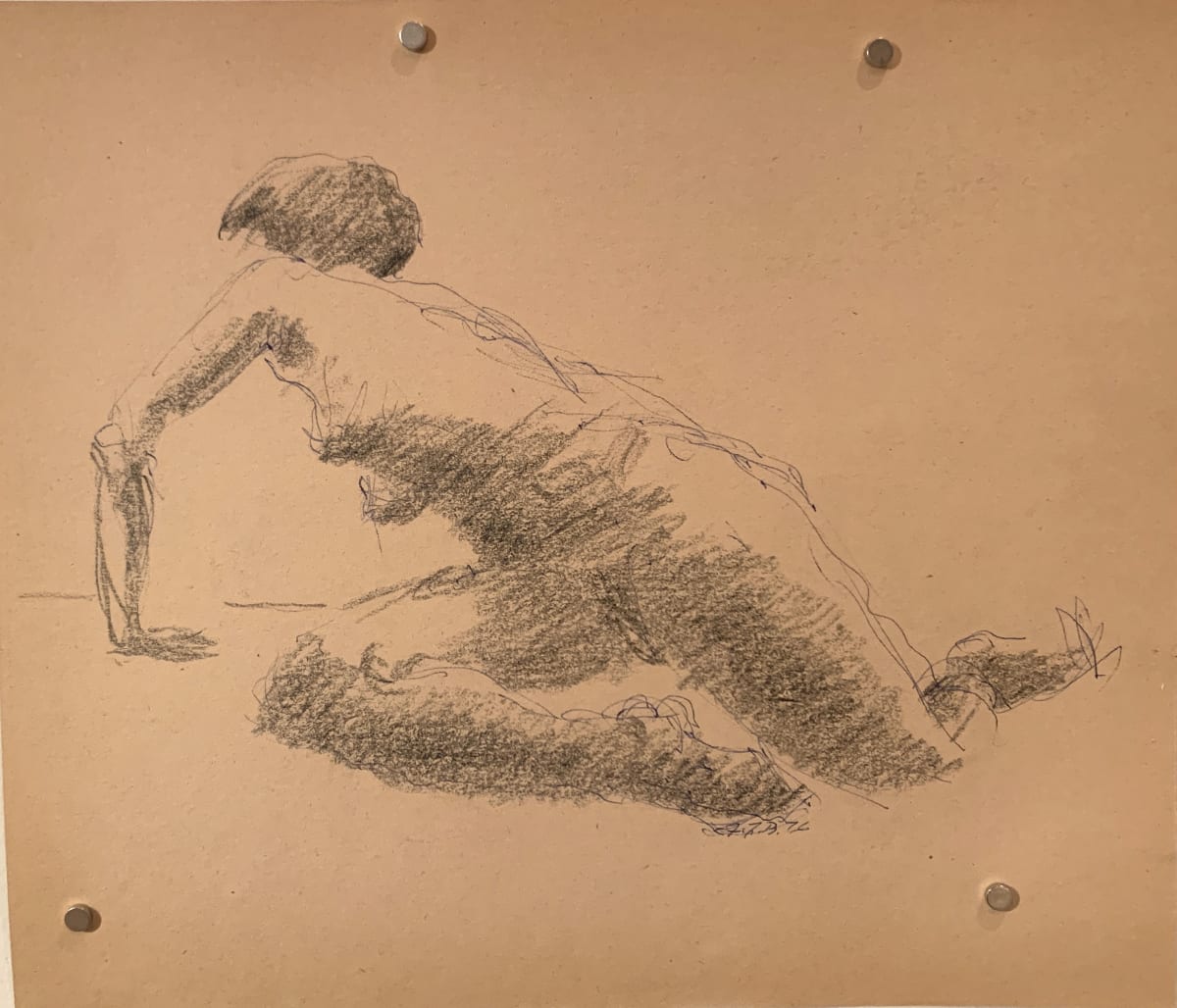 Female Nude Twisting by Frank J Bette, Image 1.