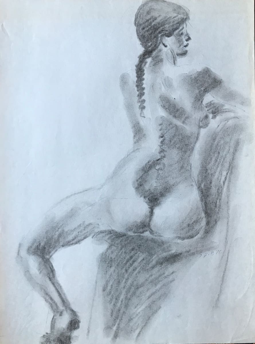 Nude with Braid by Frank J Bette, Image 1.
