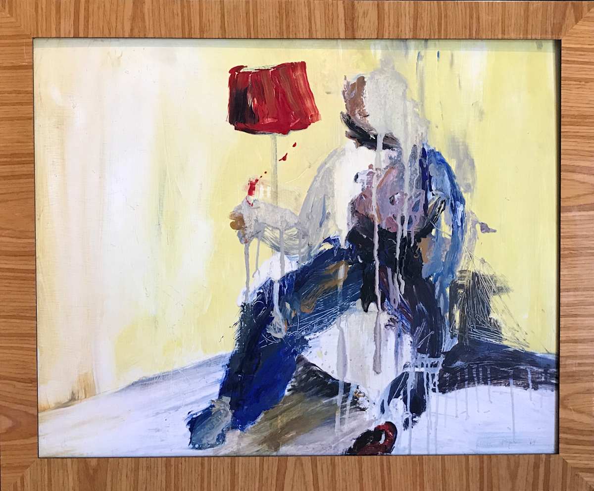 Red Lamp by Felicia Papernow, Image 1.