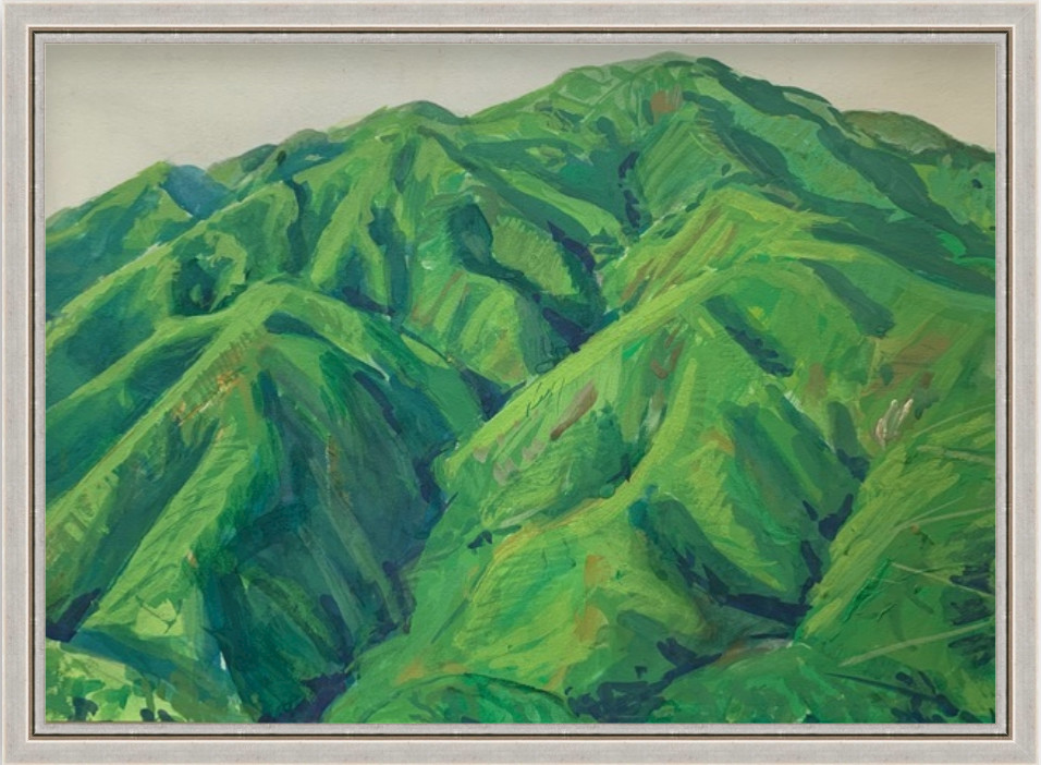 "Green Mountain Big Sur" by Gordon  Pagnello 