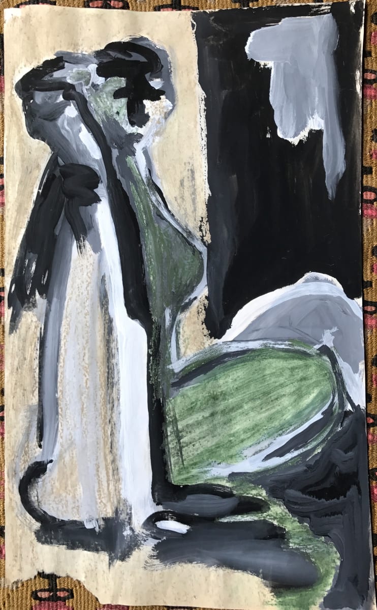 Sitting with Green by Gloria Dudfield, Image 6.