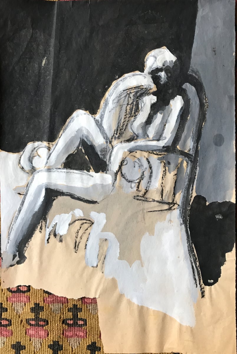 Leaning in Chair by Gloria Dudfield, Image 4.