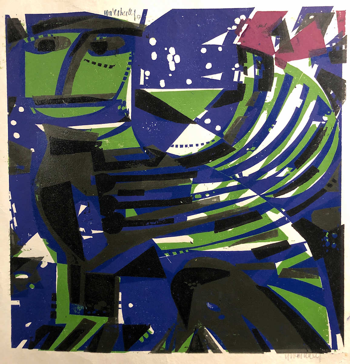 Sphinx by Hap  Grieshaber, Image 1.