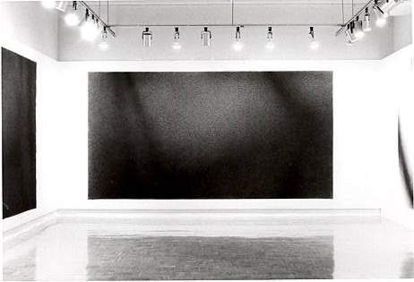 "Dark Horse" Charcoal Cross-Hatch Drawing on Canvas 1978 Jack Scott by Jack Scott, Image 1.