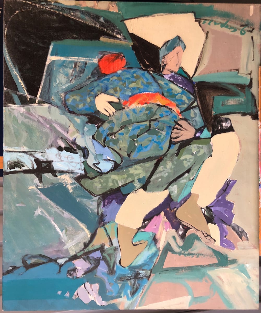 "Blue Lounger" by Joanne  Cooper, Image 5.