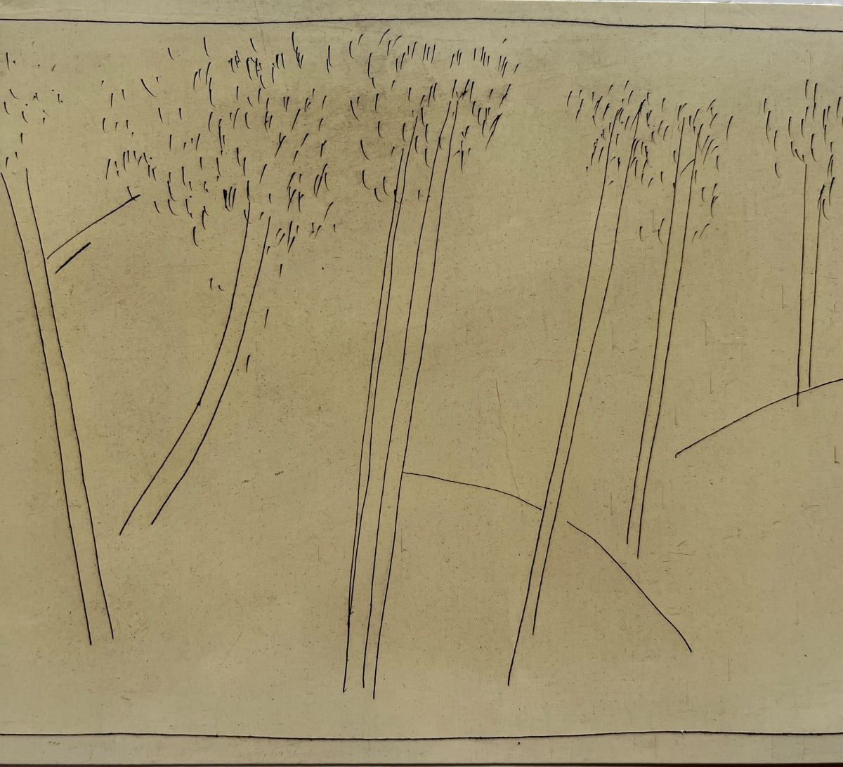 "Tree Landscape Line Drawing" by Jack Hooper, Image 4.