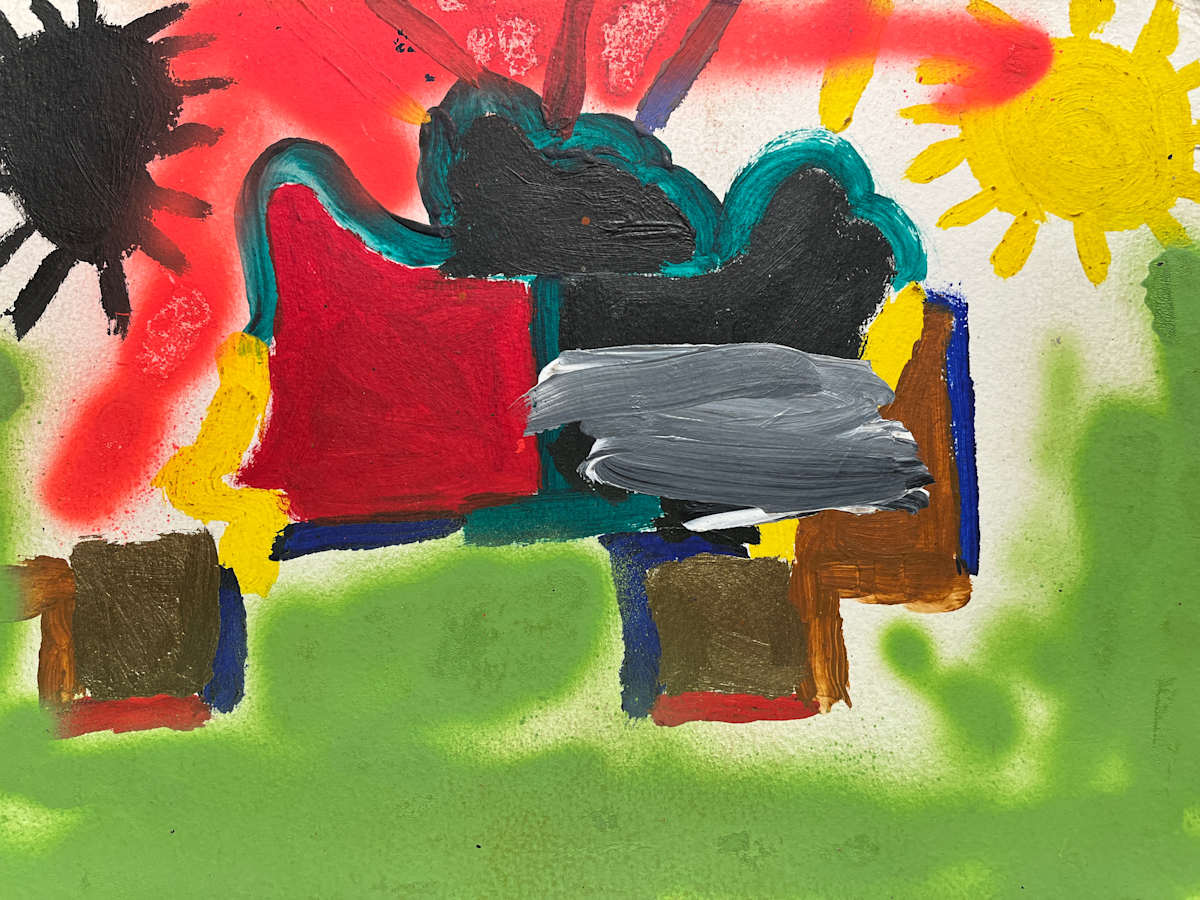 "Black Sun, Yellow Sun" by Jalen Masai, Image 3.