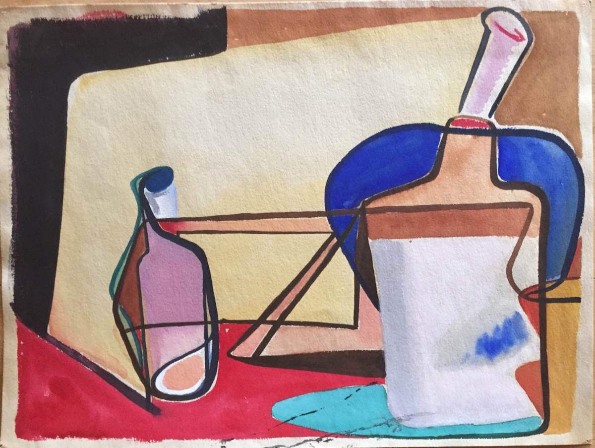 Cubist Still Life by Jerry Opper, Image 1.