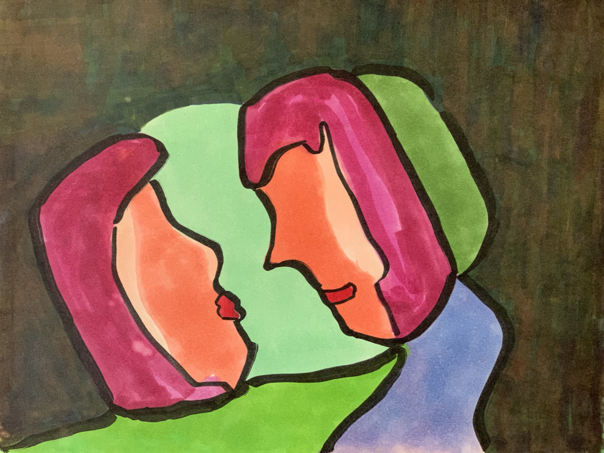 "Two Women" by John Peters 