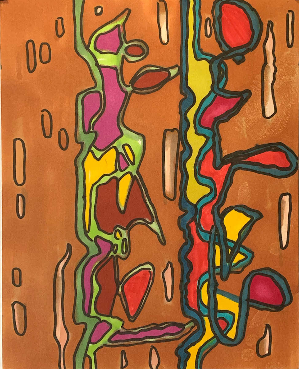 "Brown DNA" by John Peters, Image 2.