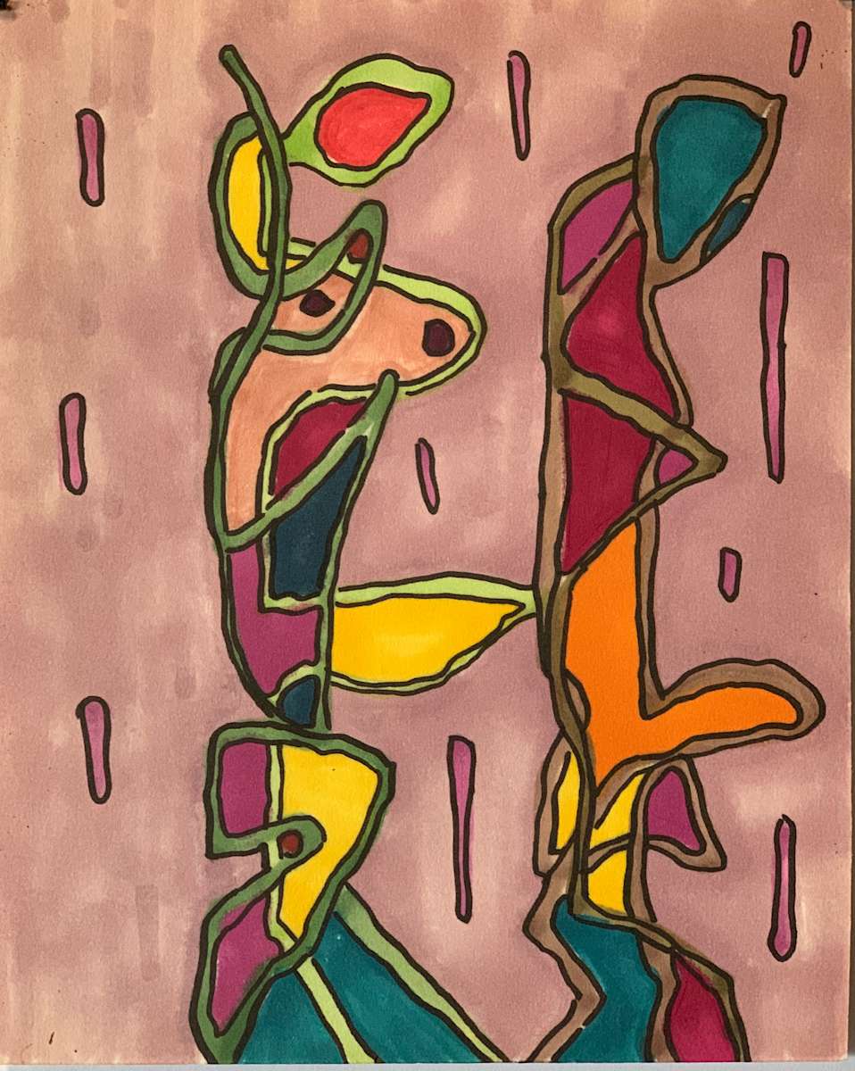 "Pink DNA" by John Peters, Image 2.