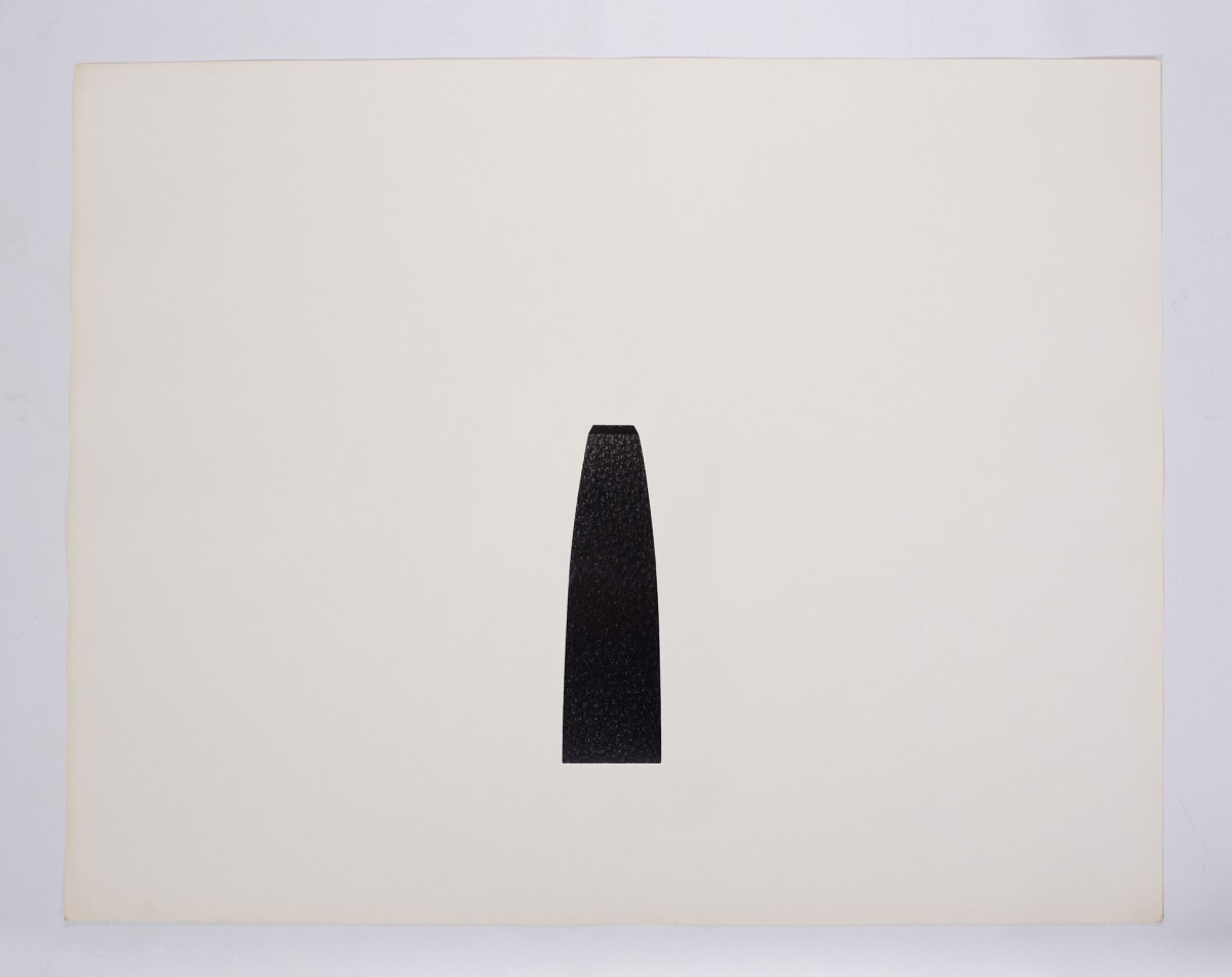 1981 "#27" Interwoven Line Abstract Charcoal Drawing by Jack Scott, Image 1.