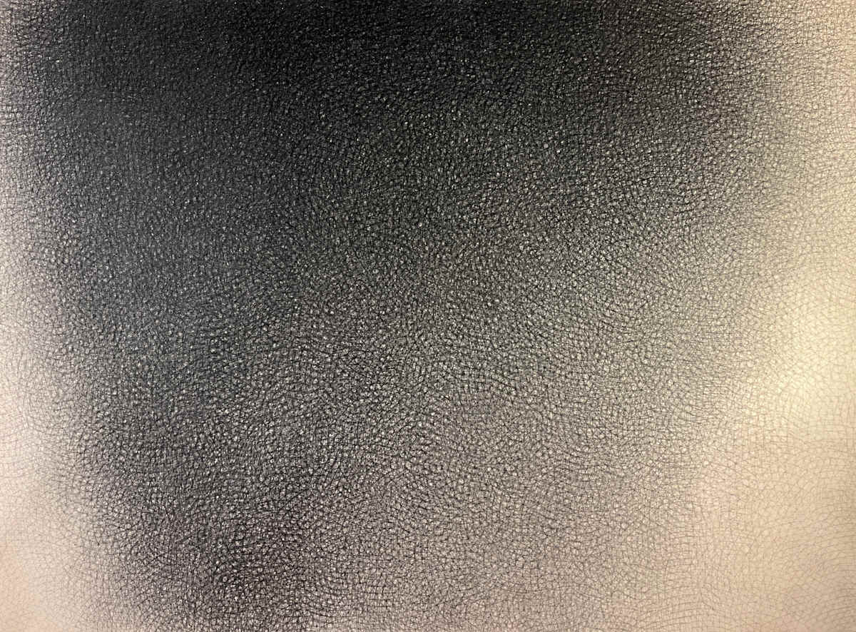 "Black Drawing" Charcoal Cross-Hatch Drawing on Canvas 1976 by Jack Scott, Image 5.