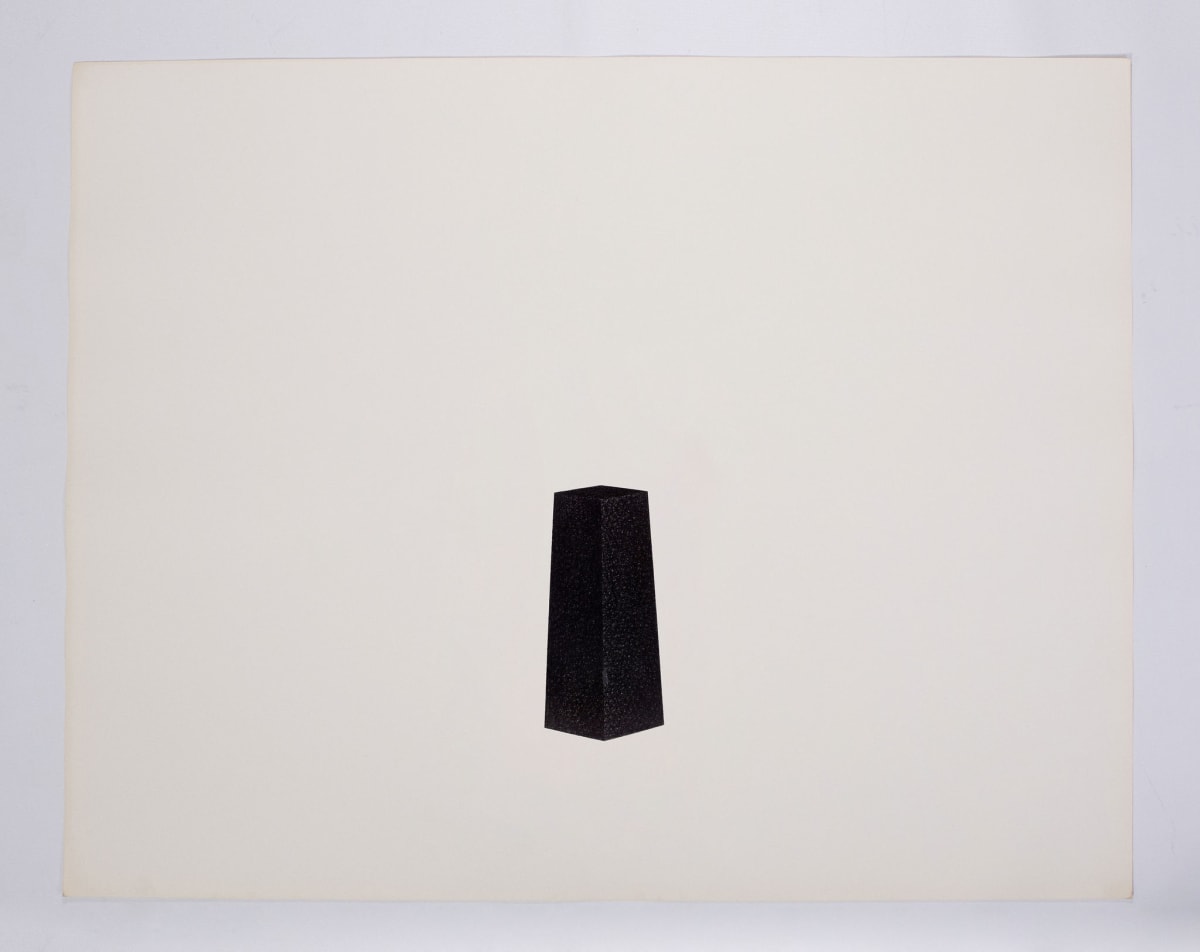 1980 "#4" Interwoven Line Abstract Charcoal Drawing by Jack Scott, Image 1.