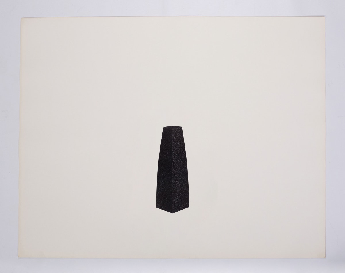 1980s "#7" Interwoven Line Abstract Charcoal Drawing by Jack Scott, Image 1.