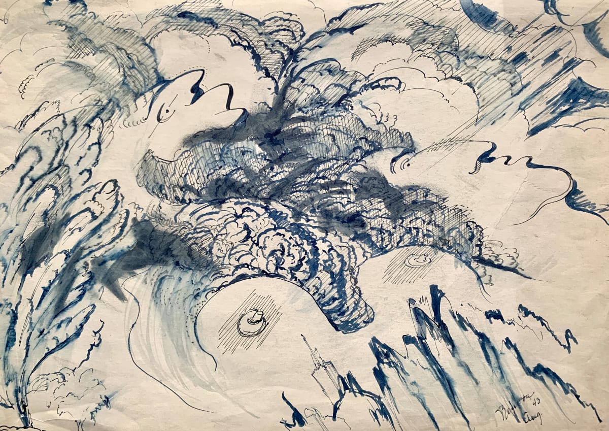 "Breasts in the Valley" by John William Benson, Image 1.