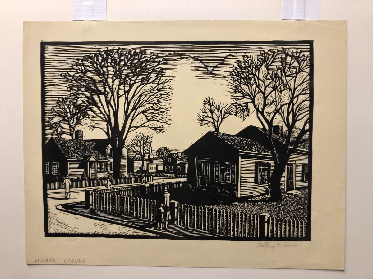 "Village Corner" by LeRoy Sauer, Image 3.