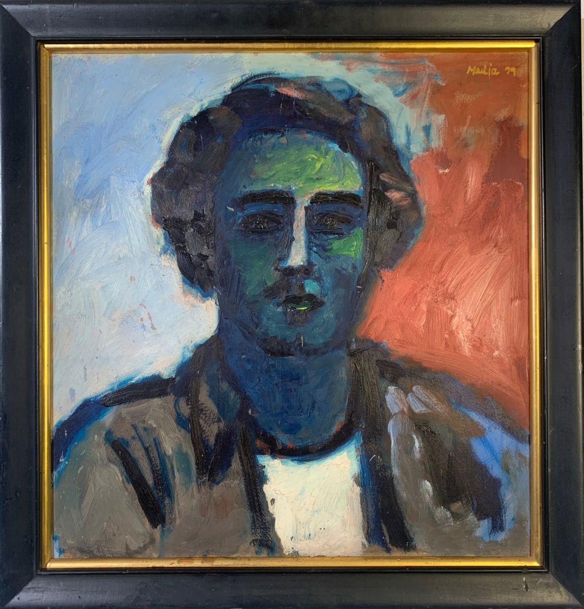 "Blue Portrait" by Madia 