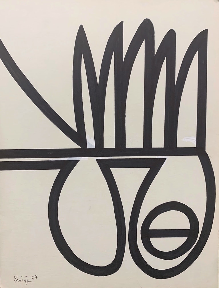 Abstract 10 by Michael Knigin 