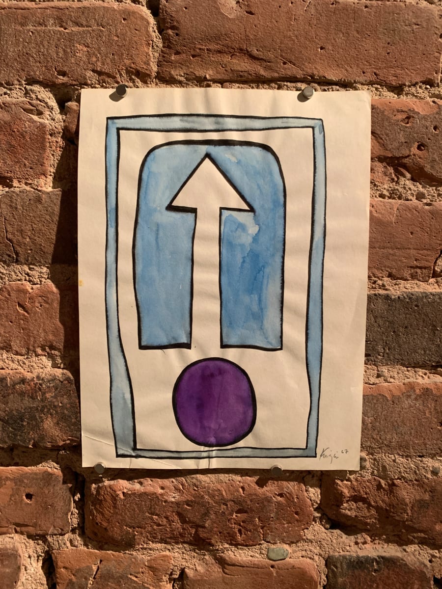 Abstract 3 Blue and Purple by Michael Knigin, Image 6.