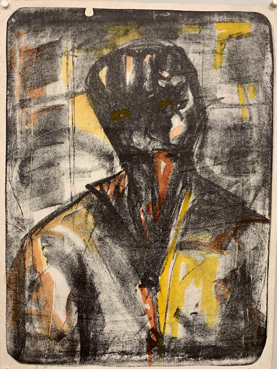 "A Fist As a Head" by Mark Luca, Image 2.