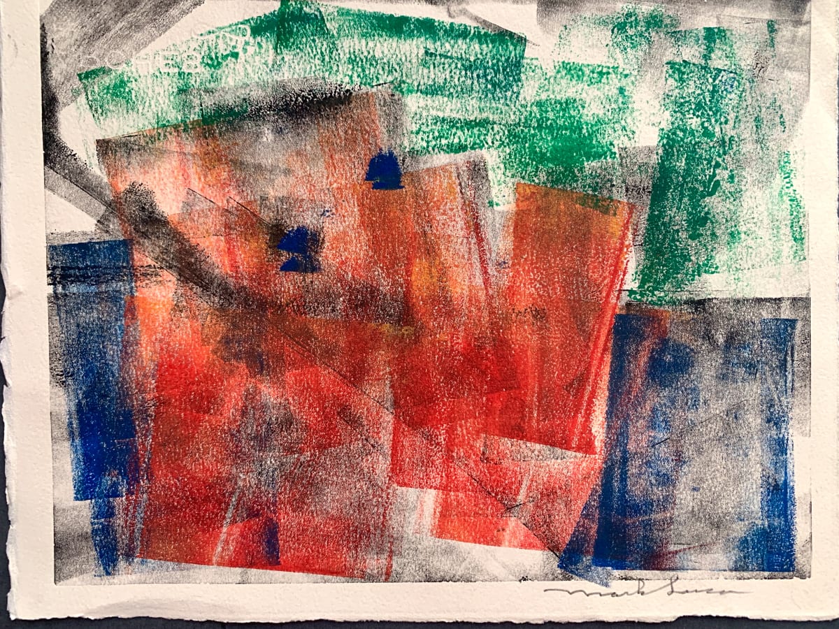 "Red Abstract" by Mark Luca 
