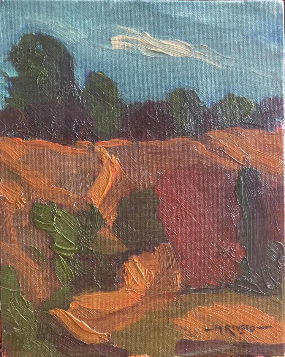 Blue Sky Landscape, Image 1.