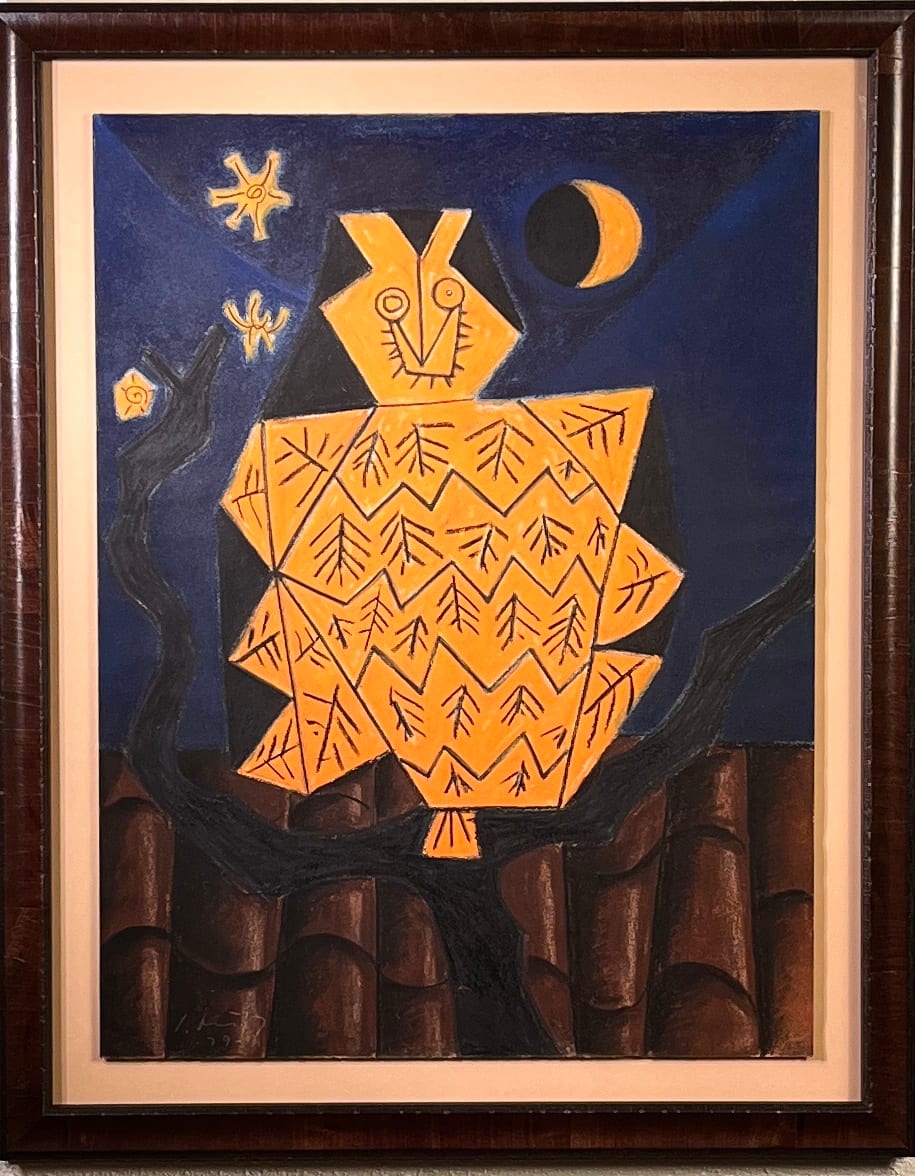 "Owl in the Night" by Unidentifiable Signature, Image 11.