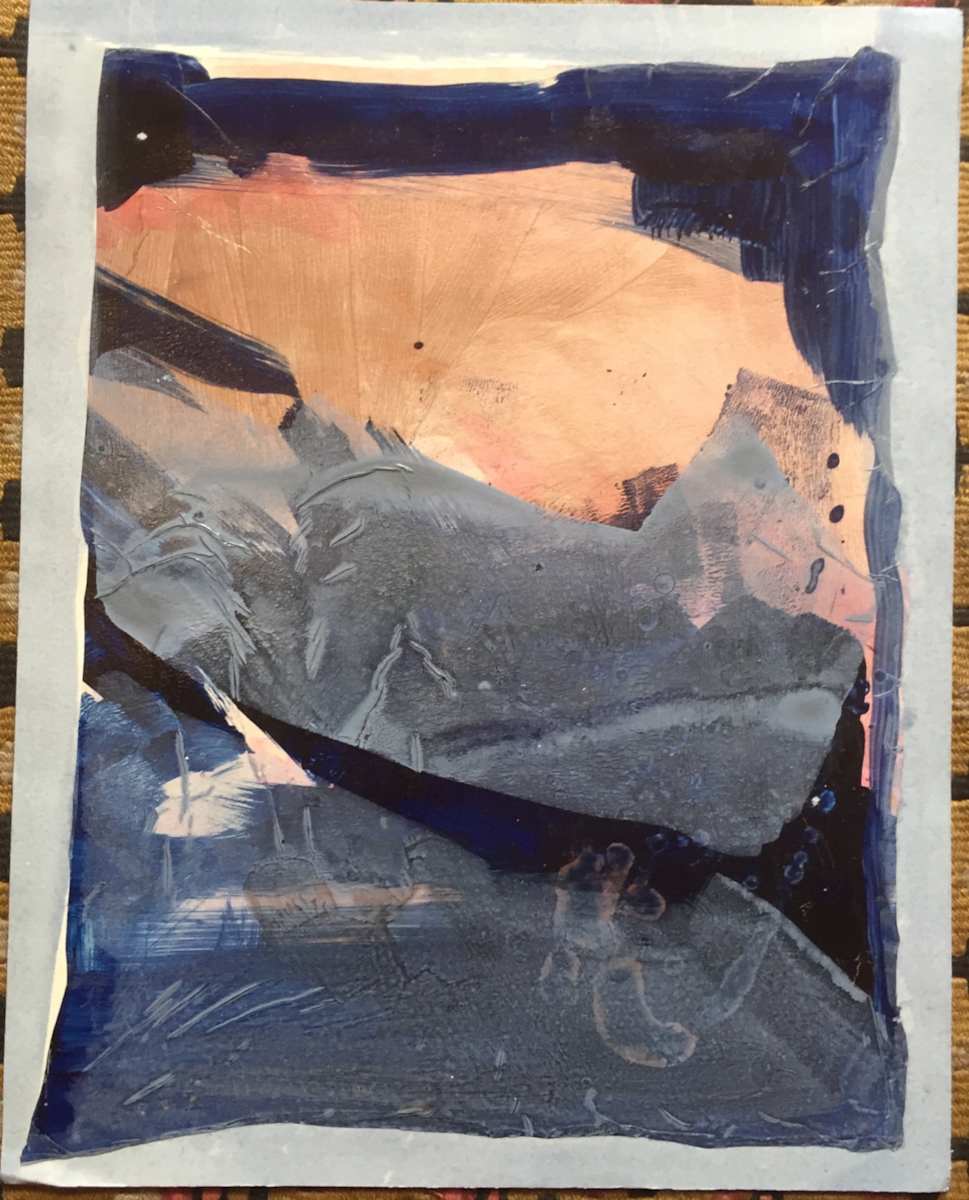 Rose Gold and Blue by Patricia Zippin, Image 1.