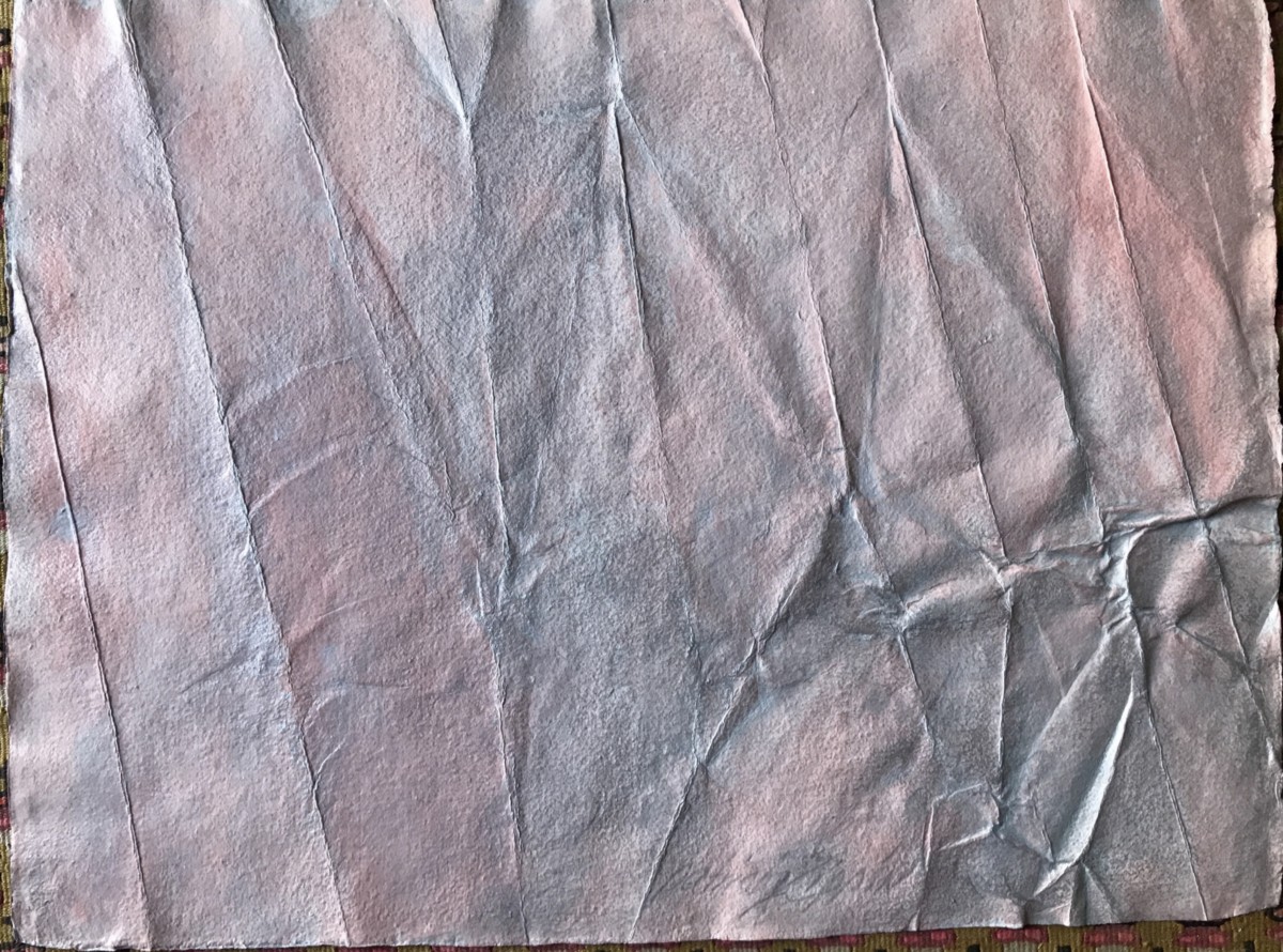 Silver Wrinkles by Patricia Zippin 