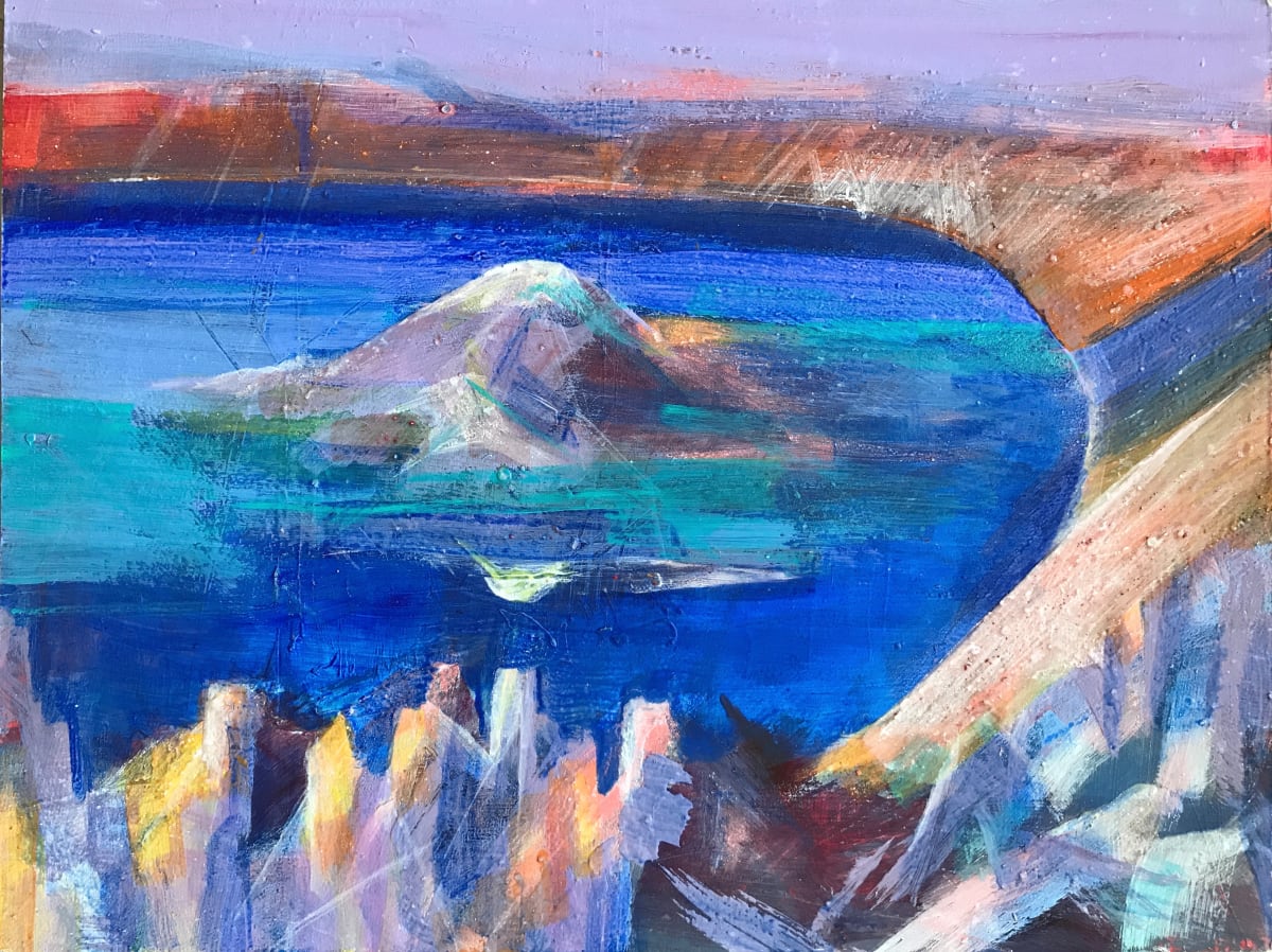 Mountain in Lake by Patricia Zippin, Image 5.