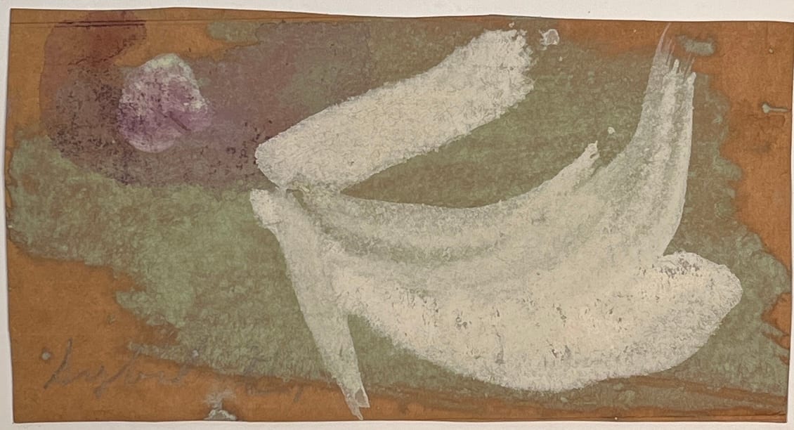 1970s "Angel" Watercolor Painting Sybil Gibson by Sybil Gibson, Image 2.