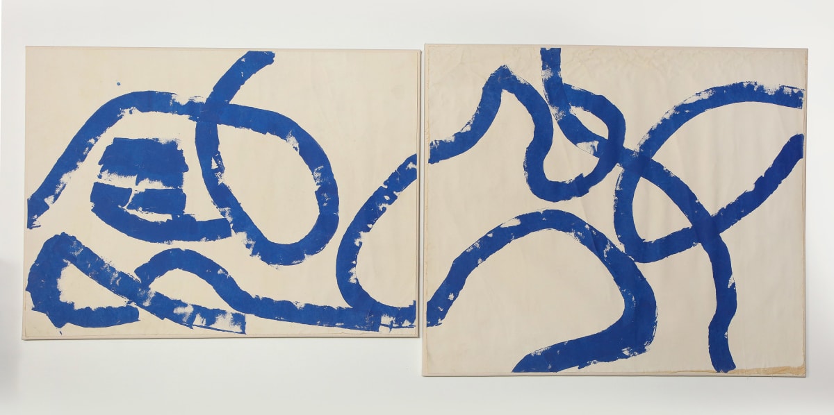 "Blue Abstract" by Sylvia  Rutkoff, Image 3.